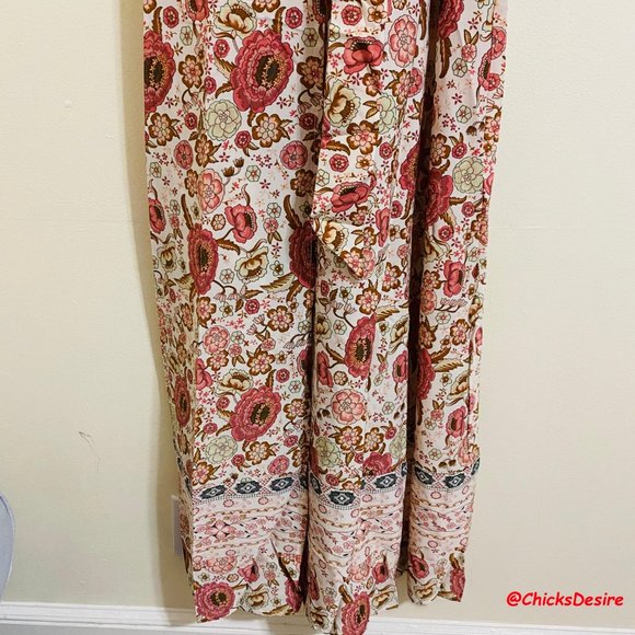 2021 Hot Pick - Boho V-neck Maxi Printed Dress - Picture 12 of 13